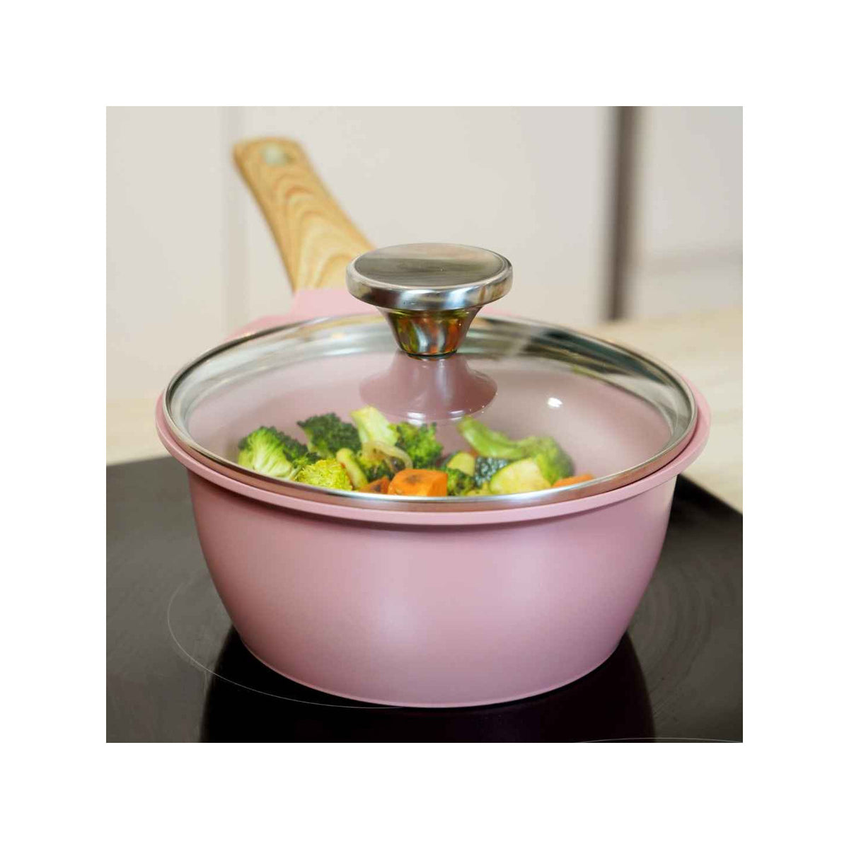 Casserole 16 cm - Marshmallow Pink - image 2