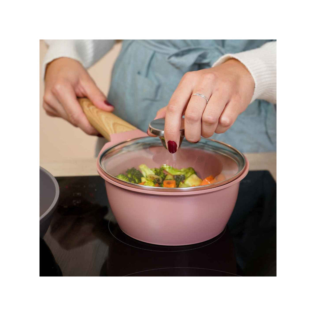 Casserole 16 cm - Marshmallow Pink - image 3