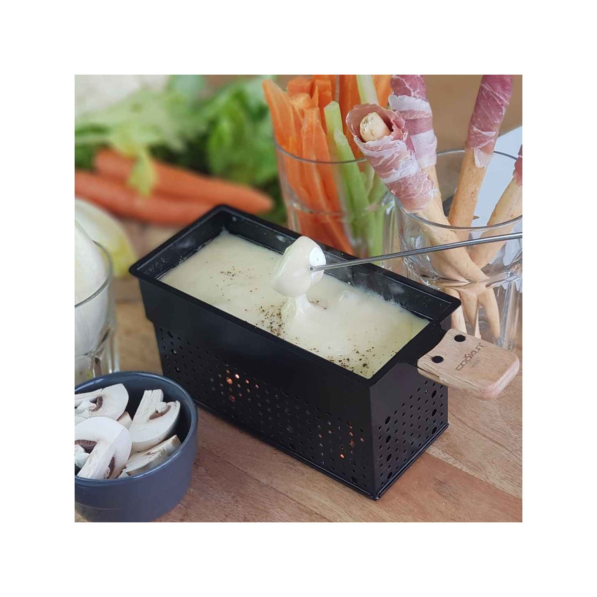 Coffret raclette et fondue à la bougie - image 2