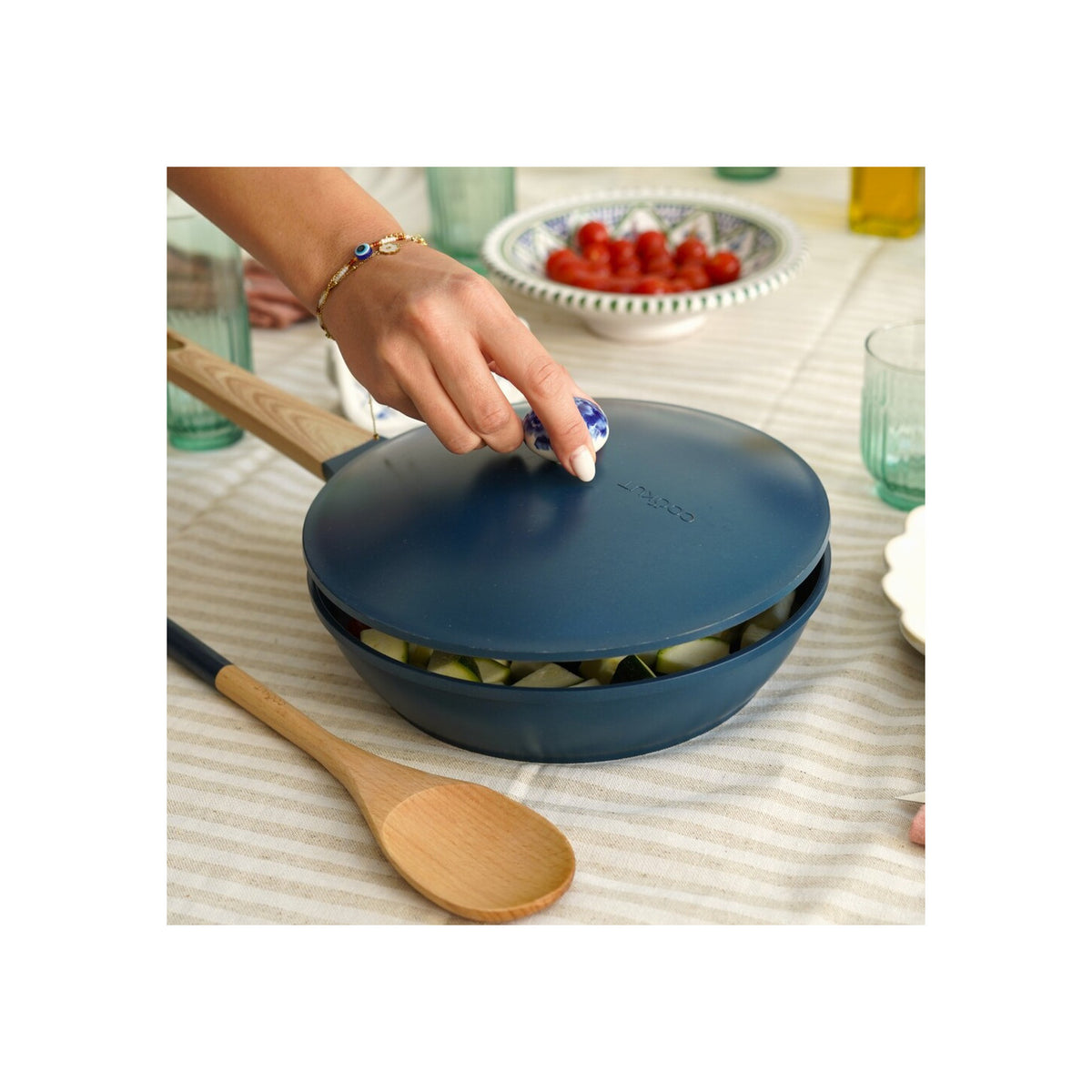 Couvercle 24 cm (poignée non incluse) - Blueberry Blue - image 3