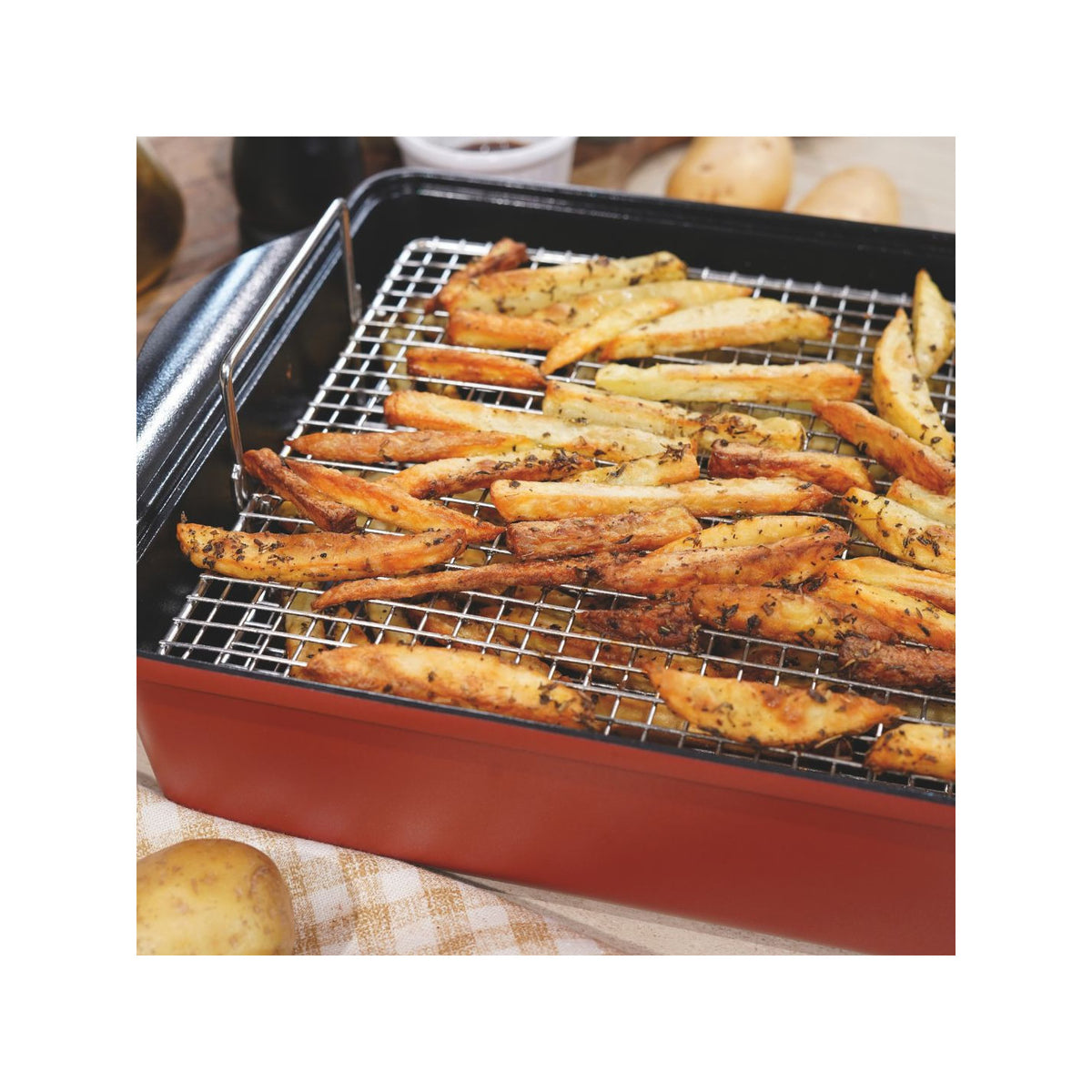 Double grille de cuisson du plat à four - image 3