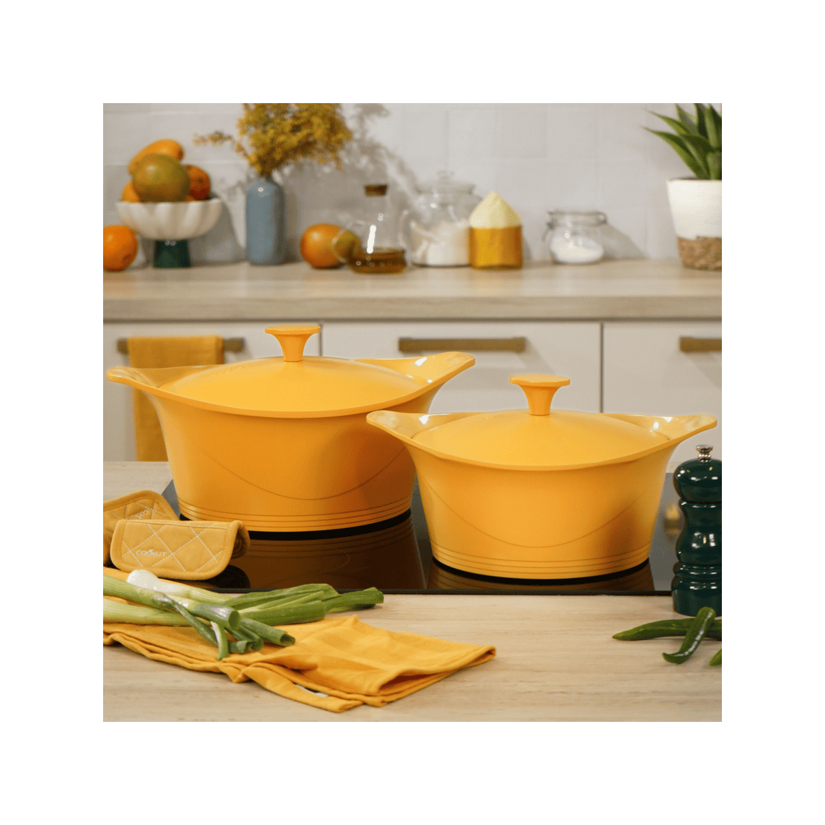 L'Incroyable Cocotte Mangue - Mango Yellow / 24 cm - image 2