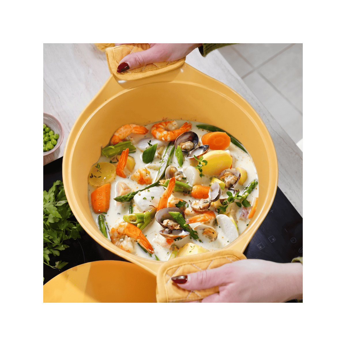 L'Incroyable Cocotte Mangue - Mango Yellow / 24 cm - image 3