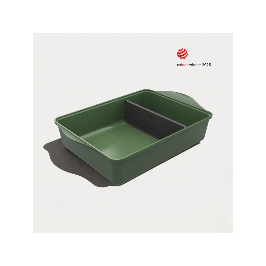 Le Formidable plat à four ajustable - Fern Green / 40x27 cm