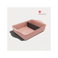 Le Formidable plat à four ajustable - Marshmallow Pink / 40x27 cm