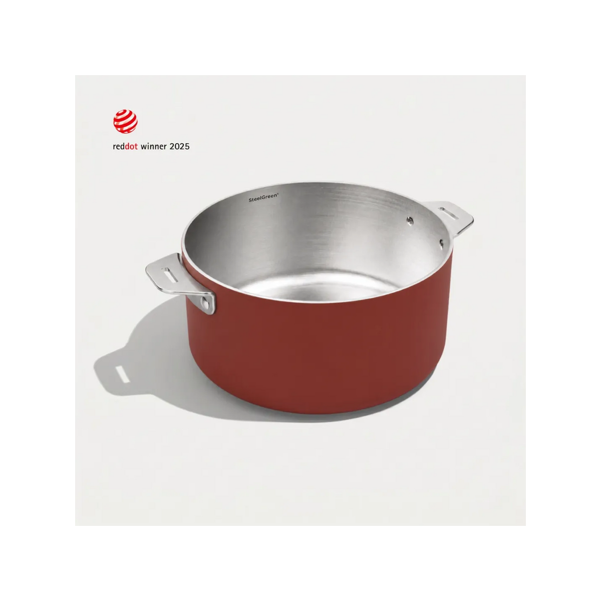Merveilleuse casserole inox - Passion Red / 20 cm