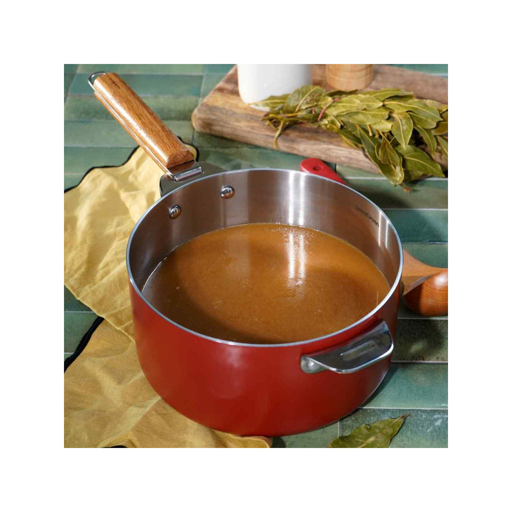 Merveilleuse casserole inox - Passion Red / 20 cm - image 3