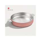 Merveilleuse poêle inox - Marshmallow Pink / 24 cm