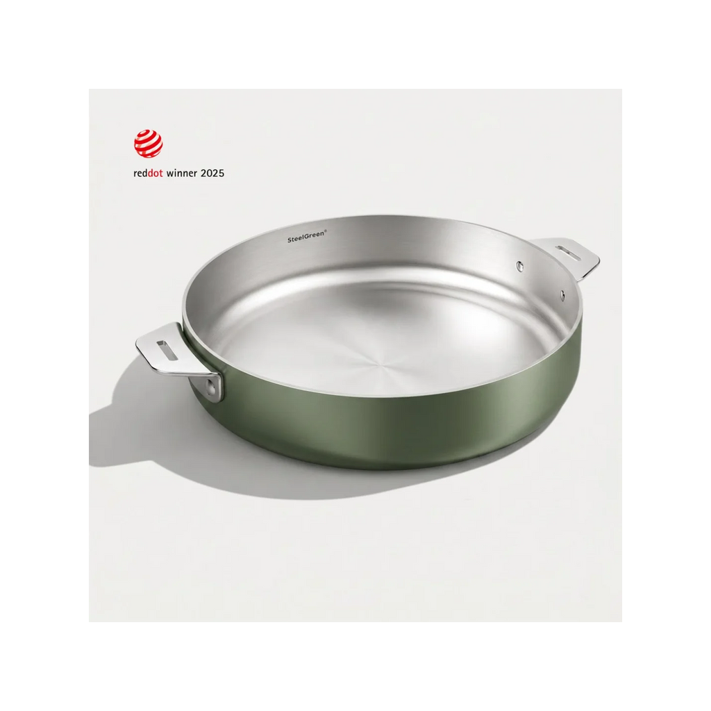 Merveilleuse poêle inox - Fern Green / 24 cm