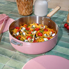 Merveilleuse sauteuse inox - Marshmallow Pink - image 3