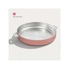 Merveilleuse poêle inox - Marshmallow Pink / 28 cm