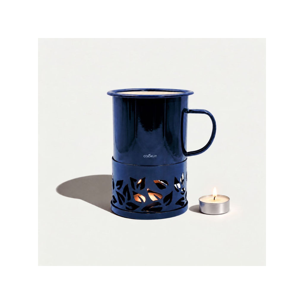 Mug chauffant café et thé - Blueberry Blue