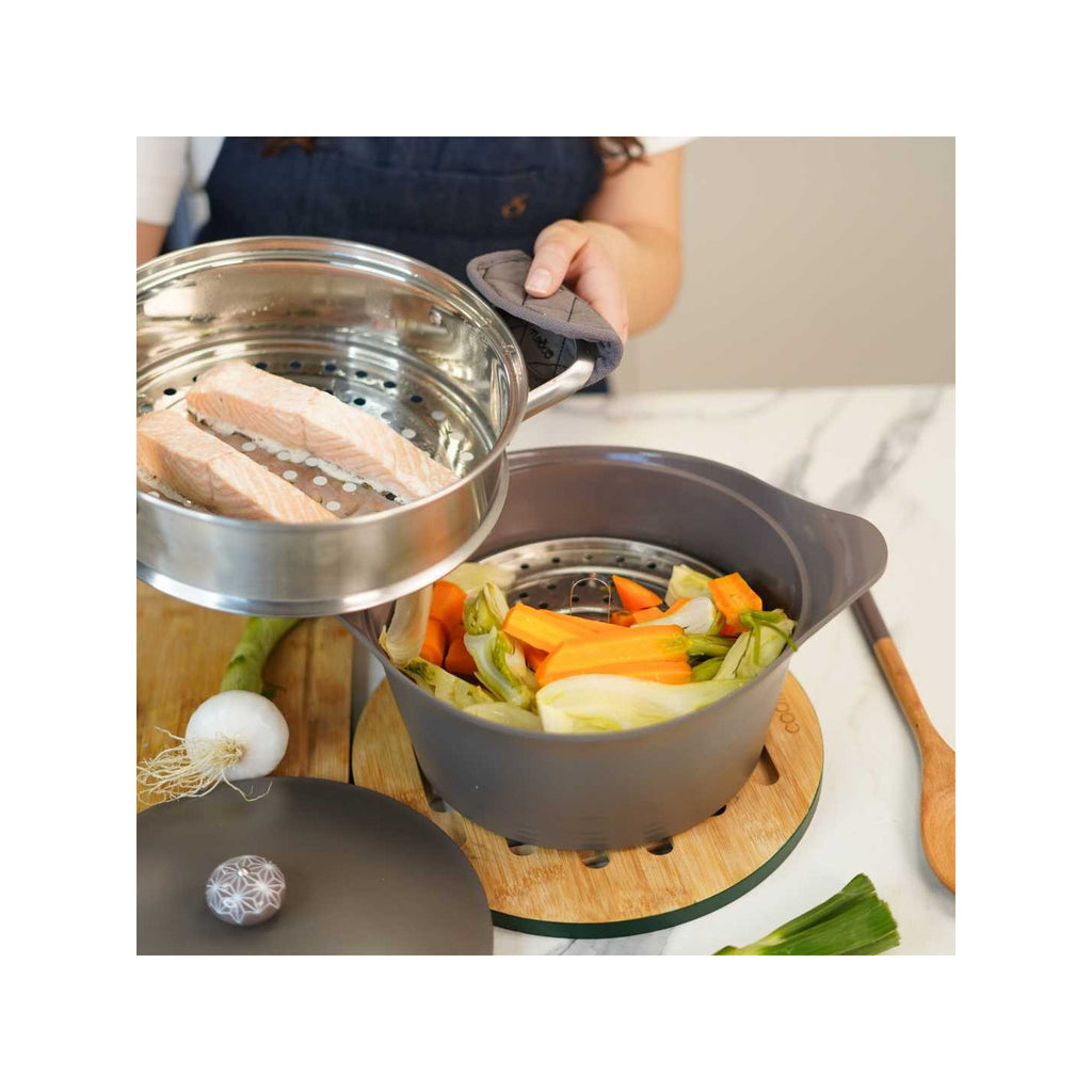 Panier vapeur / couscoussier - 24 cm - image 2