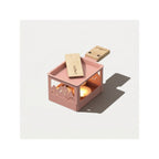 Raclette à la bougie pliable à l'unité - Marshmallow Pink
