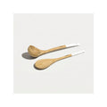 Set cuillère et louche en bois - Polar White