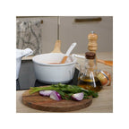 Set cuillère et louche en bois - Polar White - image 4