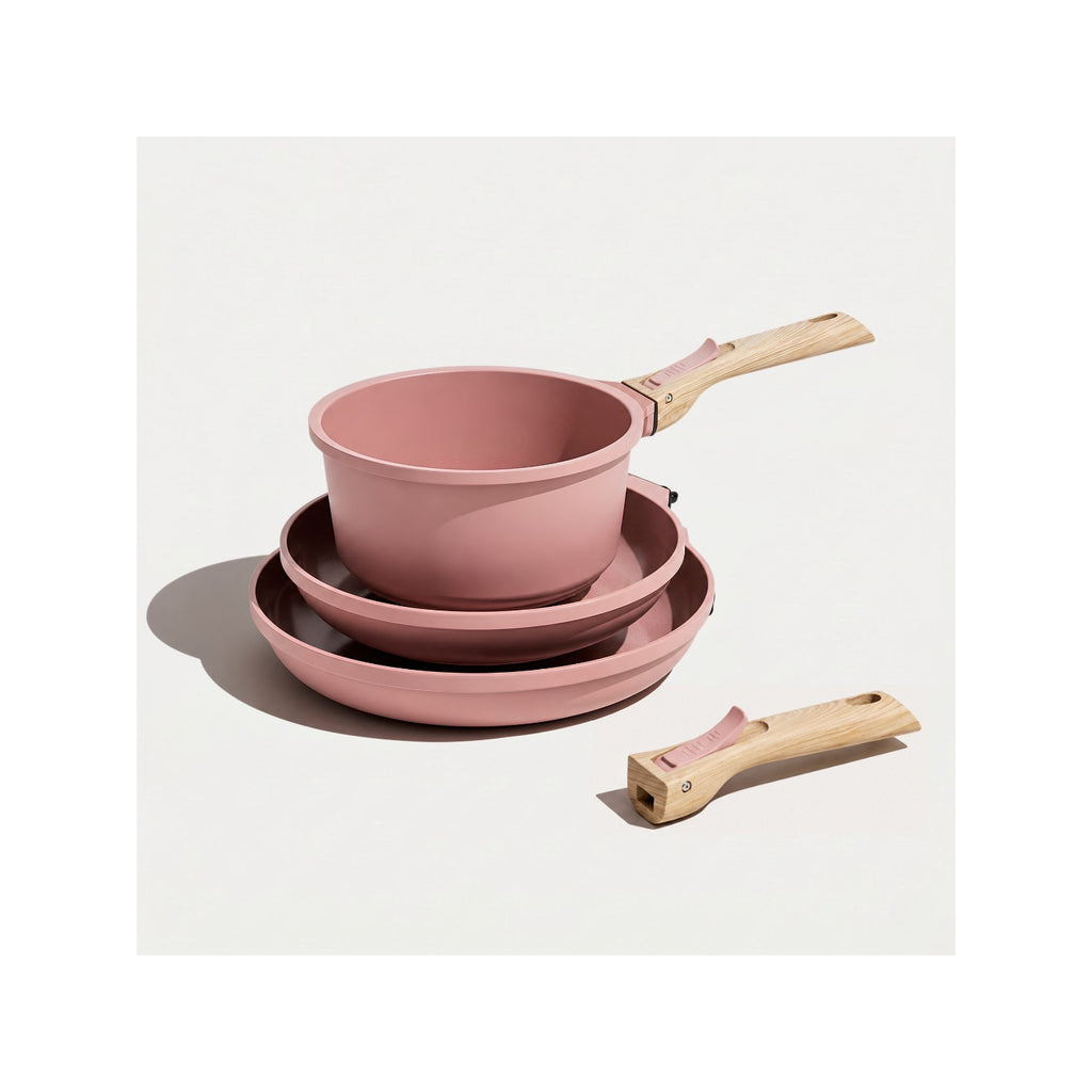 Trio poignées amovibles - Marshmallow Pink