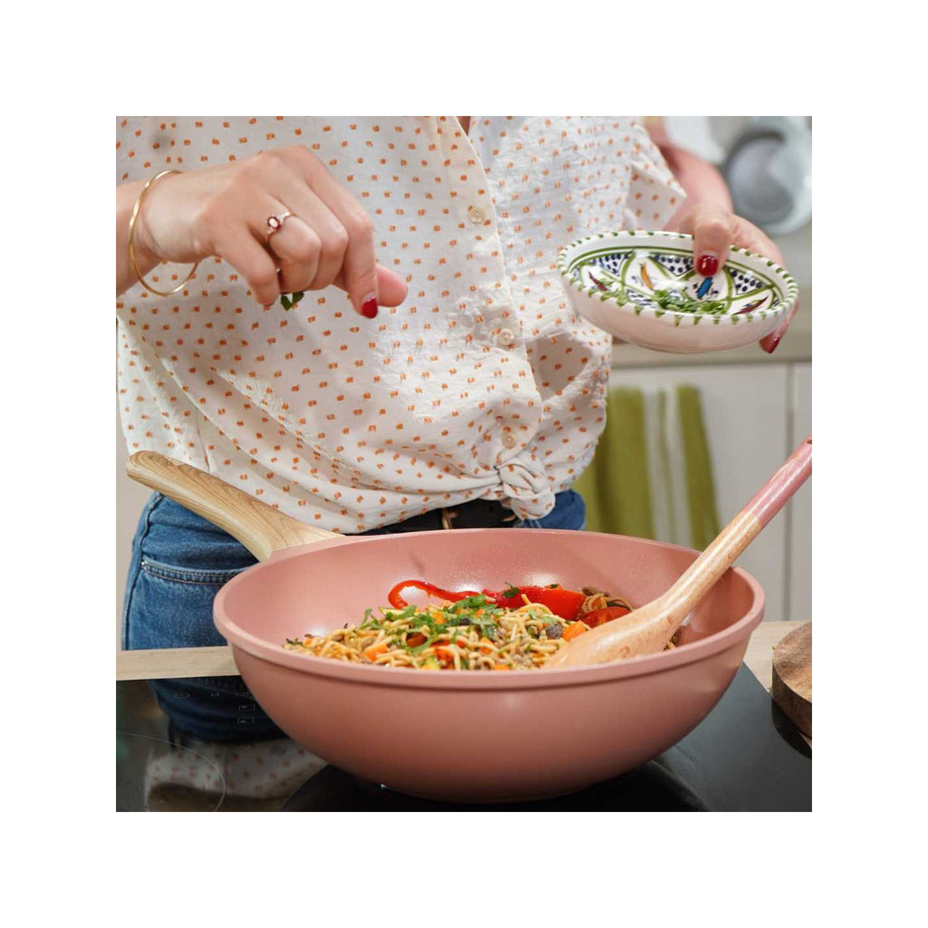 Wok 28 cm - Marshmallow Pink - image 4